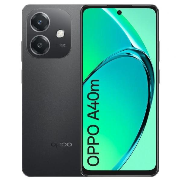 Oppo a40 6.72" hd+ 128gb 4(+4)gb sparkle black