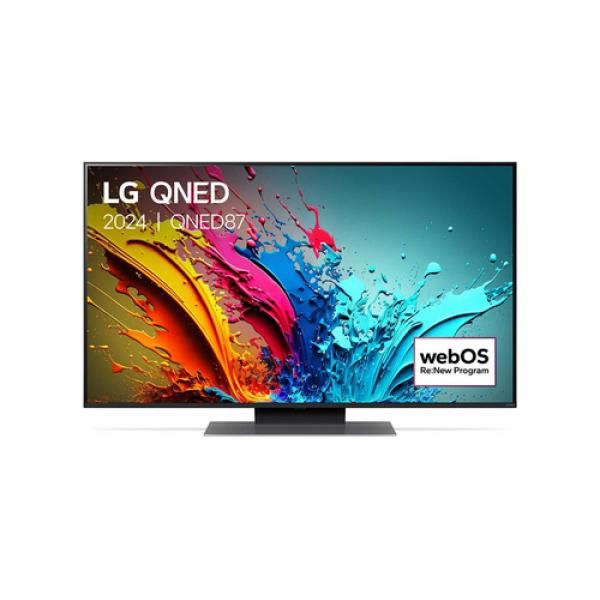 Televisor LG QNED 55QNED87T6B 55'/ Ultra HD 4K/ Smart TV/ WiFi