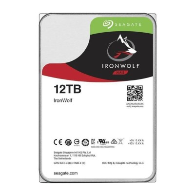 Seagate IronWolf 12TB BNAS 7200rpm HDD 3.5" SATA 6GB/s 256MB