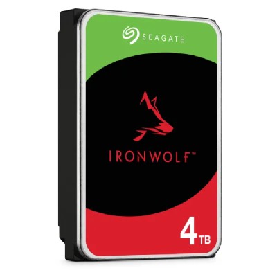 Seagate IronWolf 4TB NAS 5400rpm HDD 3.5" SATA 6GB/s 256MB