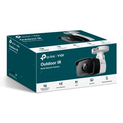 Vigi cámara ip bullet 2mp plástico ir 6mm