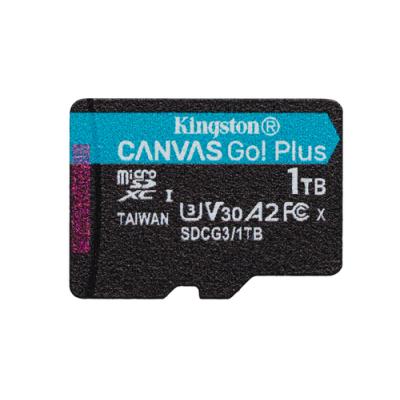 Kingston sdcg3/1tb microsd a2 clase 10 1tb c/a