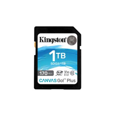 Kingston canvas go! plus sd 1tb class 10 u3 v30