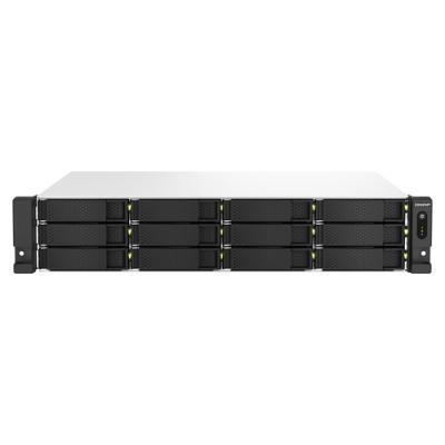 Qnap ts-1264u-rp-8g nas 12xhdd-bay 2x2.5gbe