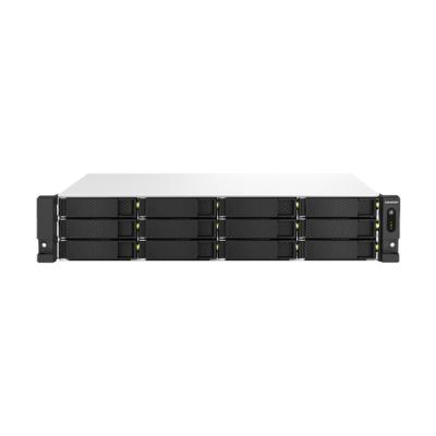 Qnap ts-1264u-rp-8g nas 12xhdd-bay 2x2.5gbe