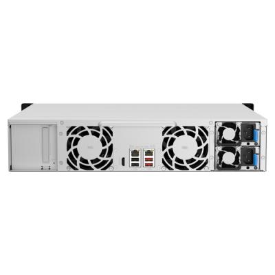 Qnap ts-1264u-rp-8g nas 12xhdd-bay 2x2.5gbe