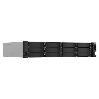 Qnap ts-1264u-rp-8g nas 12xhdd-bay 2x2.5gbe