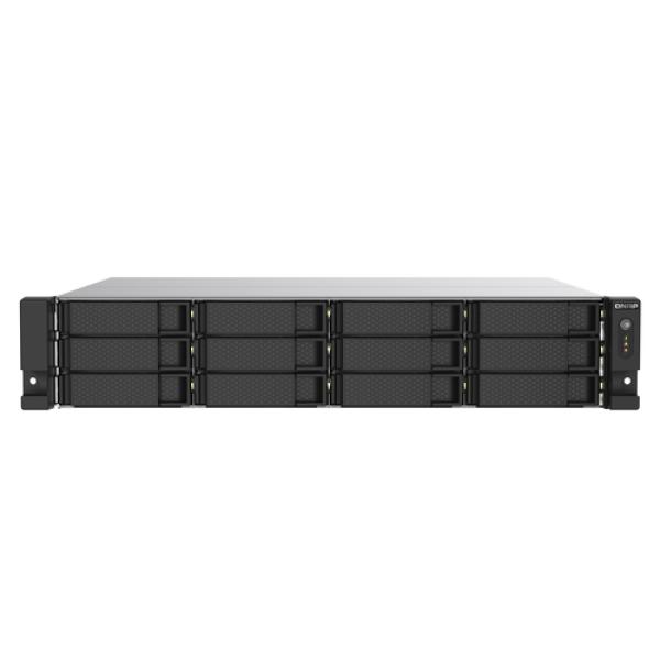 Qnap ts-1273au-rp-8g nas 12xhdd-bay 2x2.5gbe 2u