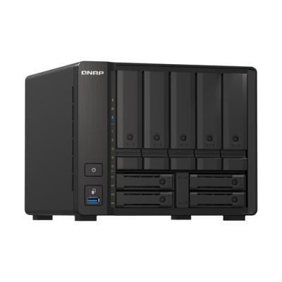 Qnap ts-h973ax-8g nas 9xhdd-bay 2x2.5gbe+1x10gb