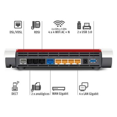 Fritz! box7590 router ac1750