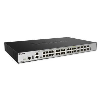 D-link dgs-3630-28tc switch l3 20xgb 4xsfp 4x10gb