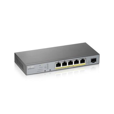 Zyxel gs1350-6hp switch 5xgb poe 1xsfp 60w