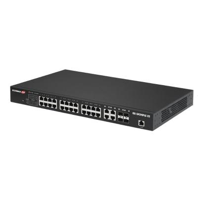 Edimax pro gs-5424plc v2 switch 24xgb poe+ 4xsfp