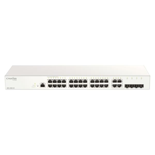 D-link dbs-2000-28/e 28xgb switch 4xc 1y