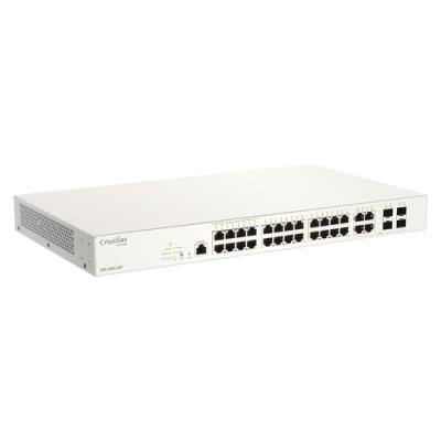 D-link dbs-2000-28p/e 28xgb poe+ switch 193w 1y