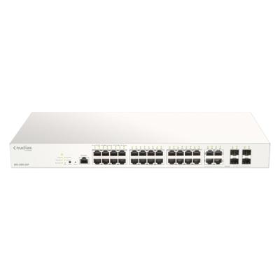 D-link dbs-2000-28p/e 28xgb poe+ switch 193w 1y