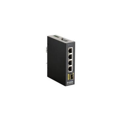 D-link dis-100g-5sw switch industrial 4xgb 1xsfp