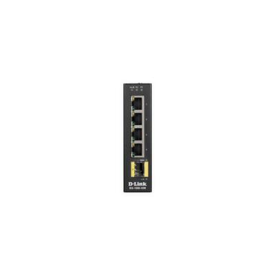 D-link dis-100g-5sw switch industrial 4xgb 1xsfp