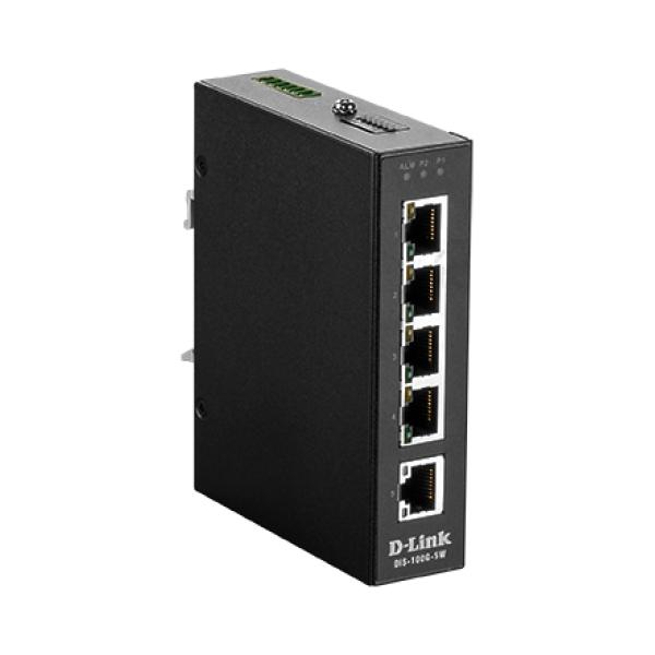 D-link dis-100g-5w switch industrial 5xgb