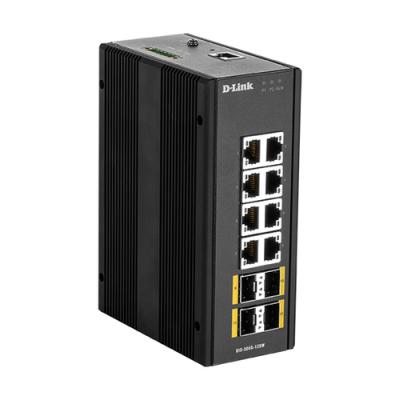 D-link dis-300g-12sw switch industrial 12xgb 4xsfp