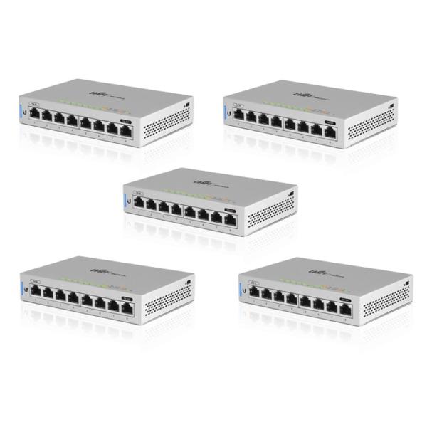 Ubiquiti unifi switch us-8-60w 8xgb pack 5