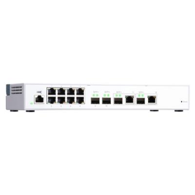 Qnap qsw-m408-2c switch 8xgbe 2x10gbe combo