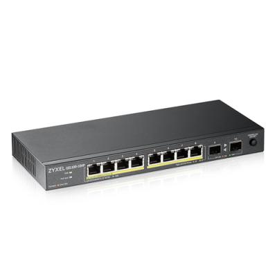 Zyxel gs1100-10hp v2 switch 8xgbe 120 watt poe