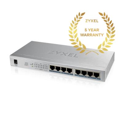 Zyxel gs1008-hp switch 8xgb poe+ 60w desktop