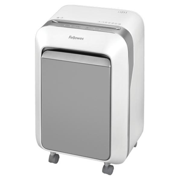 Fellowes destructora lx211 blanca microcor. 2x12mm