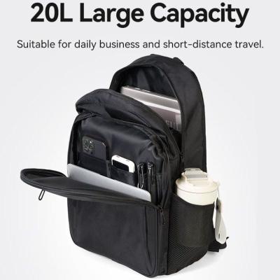 Mochila Vention KRMB0 para Portátiles hasta 15.6'/ 20L/ Negra