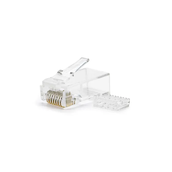 Nanocable 10.21.0201-100 Pack (100 uds) conectores RJ-45 Transparente CAT6