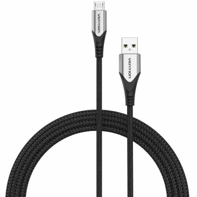 Cable USB 2.0 Vention COAHH/ microUSB Macho - USB Macho/ Hasta