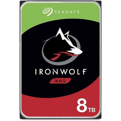 Disco Duro Sata Iii 8tb Seagate Ironwolf™ Nas 5900rpm