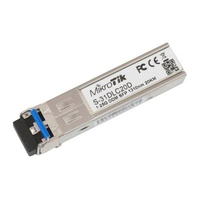 Mikrotik s-31dlc20d modulo sfp mono modo 20km