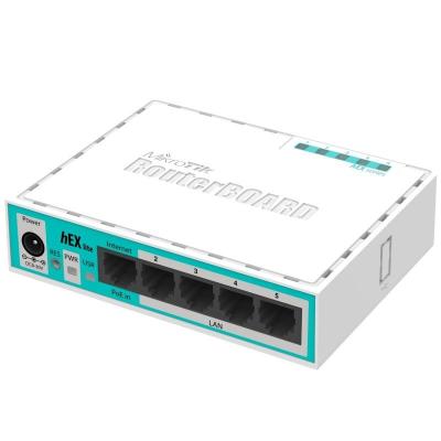 Mikrotik rb750r2 hex lite router 5x10/100 l4