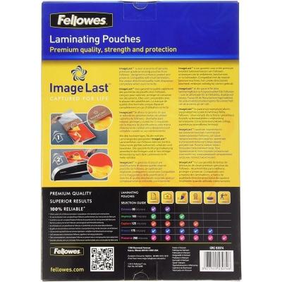 Fundas para Plastificar Fellowes 5307407/ A4/ 125 Micras/ 100