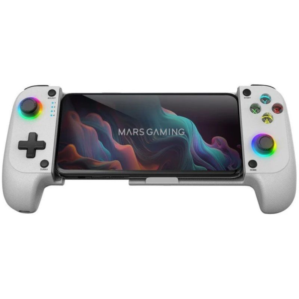 Gamepad Mars Gaming MGPX Inalámbrico/ Blanco