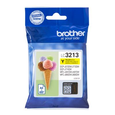 Cartucho de Tinta Original Brother LC-3213Y/ Amarillo