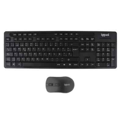 Iggual kit teclado ratón inalámbrico wmk-business2