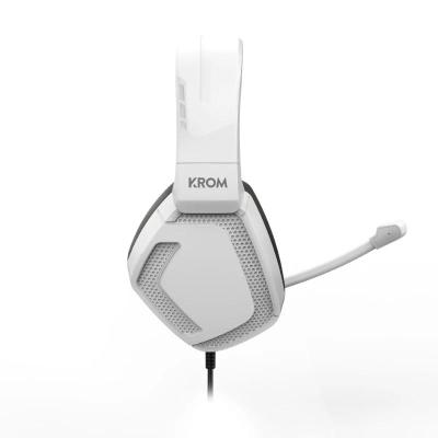 Krom kopa pro | auricular gaming stereo blanco