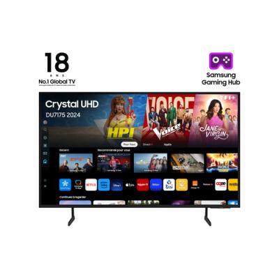 Samsung tv 55" tu55du7175 crystal uhd smart tv bt