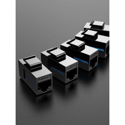 Adaptador Conector RJ45 VDD-B07-B Cat5e UTP/ RJ45 Hembra - RJ45