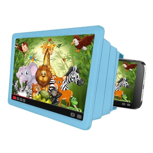 Celly amplificador de pantalla para niños azul