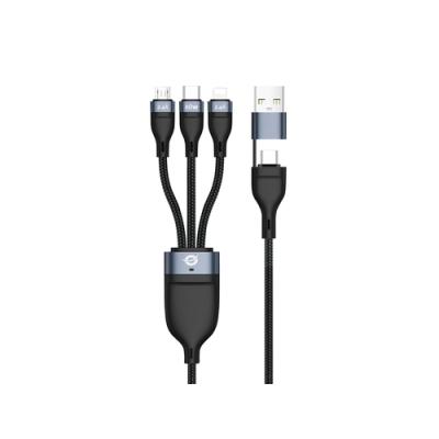 Cable Usb 3in1 2m Conceptronic Pd 3.0 60w 20v 3a 480mbps E-mark