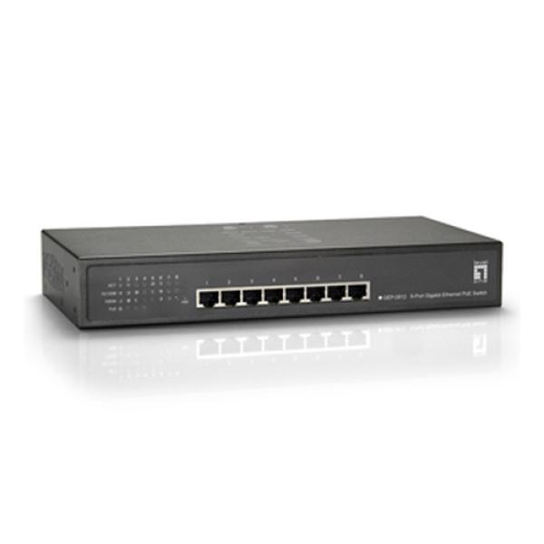 Switch Level One No Gestion 8p 10/100/1000 4 P Poe Plus 120w