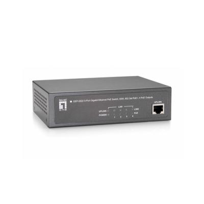 Switch Level One Gep-0522 No Gestion 5p 10/100/1000 4p Poe Plus