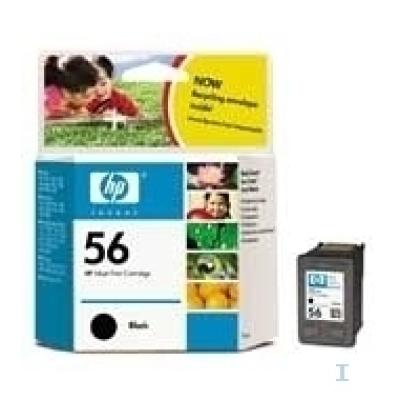 Hp cartucho c6656a negro