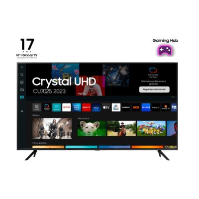 Televisor Samsung Crystal UHD TU43CU7025K 43'/ Ultra HD 4K/