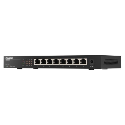 Switch QNAP QSW-1108-8T 8 Puertos/ RJ-45 10/100/1000/2.5GBASE