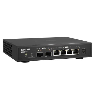 Switch QNAP QSW-2104-2S 6 Puertos/ RJ-45 10/100/1000/10GBASE-T